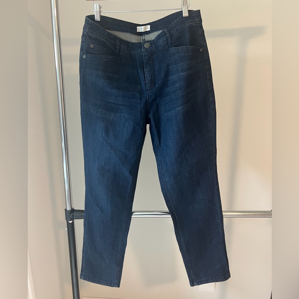 J.Jill Smooth Fit + Slim ankle Jeans - Size 12